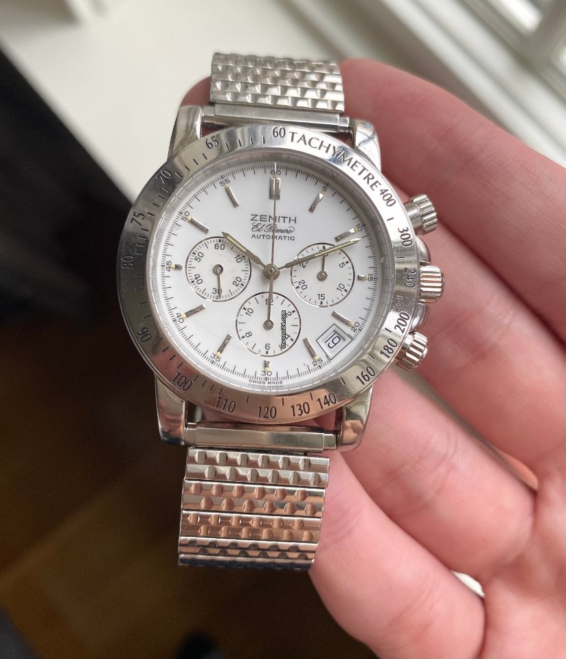 IMG_9081 Zenith El Primero Chronograph Mens watch Unisex Automatic Steel 01-0360-400 Replica 5
