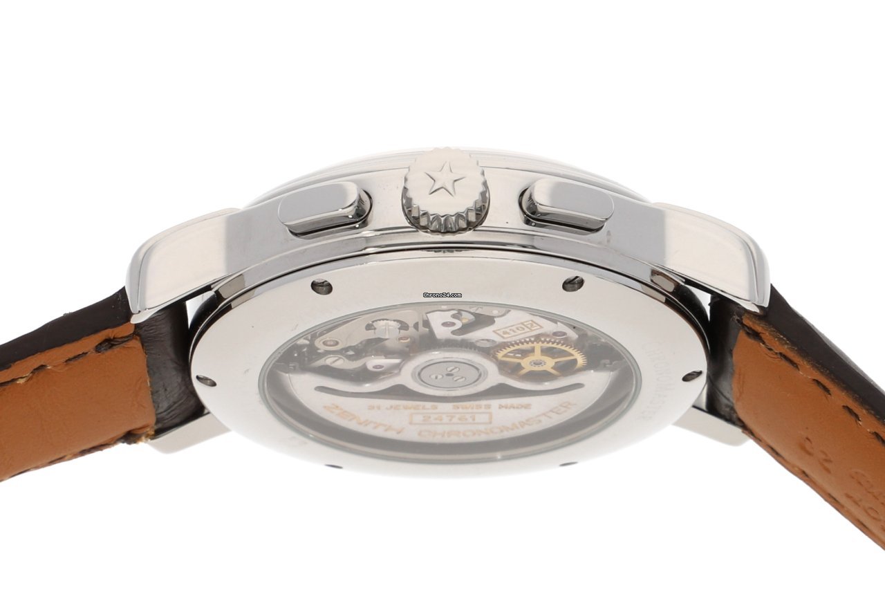 IMG_9081 Zenith El Primero Mens watch Unisex Automatic Steel 01.240.410 Replica 5