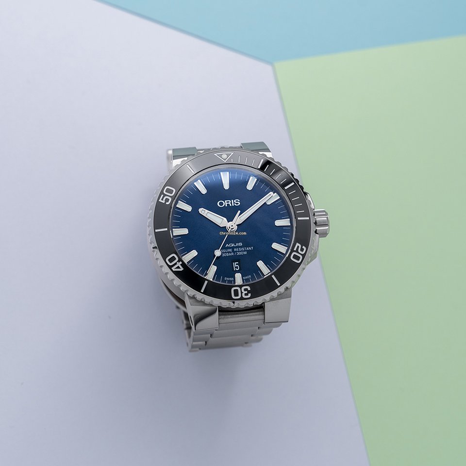 IMG_9081 Oris Aquis Date Mens watch Unisex Automatic Steel 01 733 7730 4135-07 8 24 05PEB Replica 5