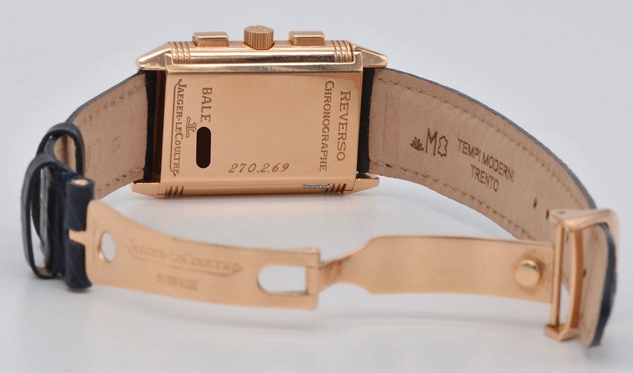 IMG_9081 Jaeger-LeCoultre Reverso Manual winding Rose gold 270.269 Replica 5