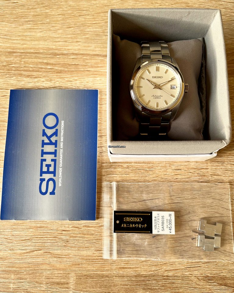 IMG_9081 Seiko Spirit Mens watch Unisex Automatic Steel SARB035 Replica 5