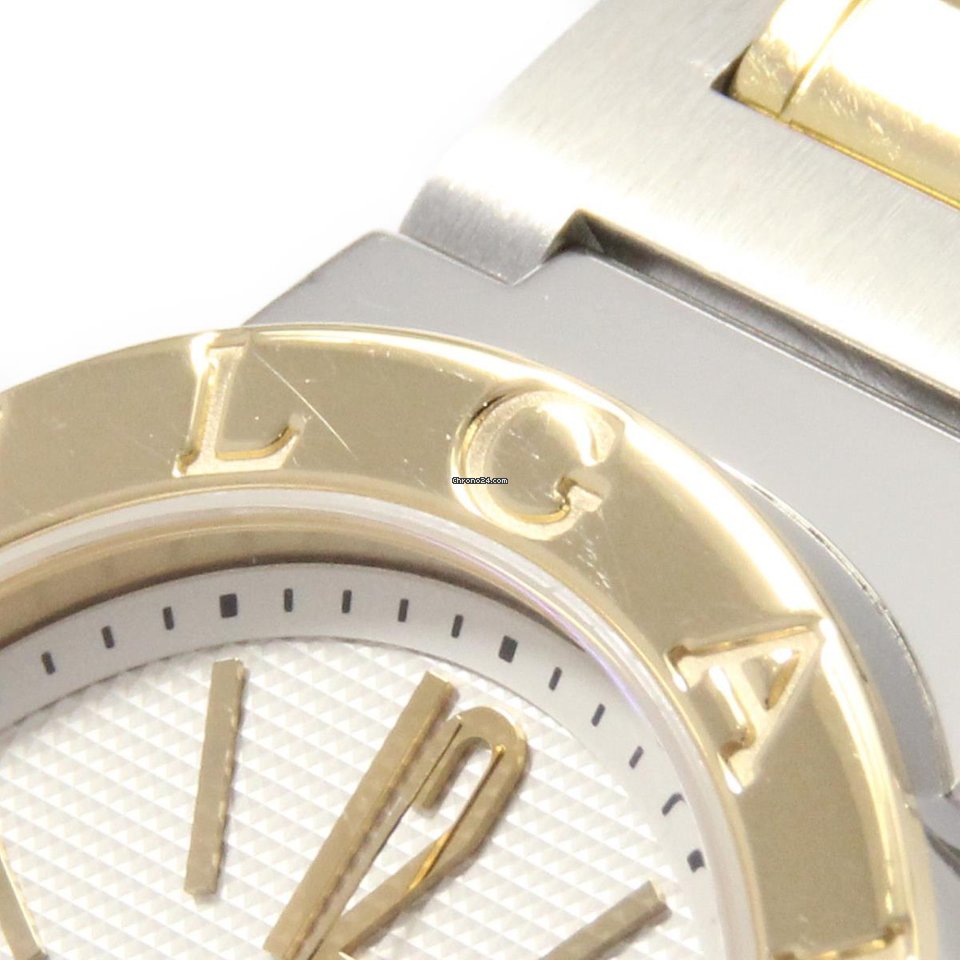 IMG_9081 Bulgari Bulgari Mens watch Unisex Automatic BB38SGAUTO BB38WSGD Replica 5