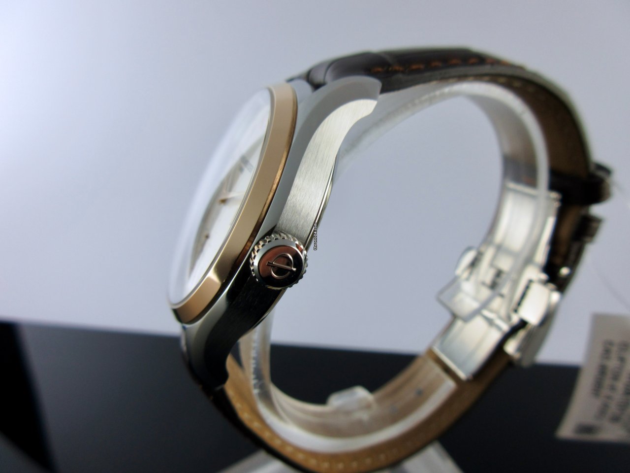 IMG_9081 Baume & Mercier Clifton Mens watch Unisex Automatic Gold Steel MOA10139 Replica 5