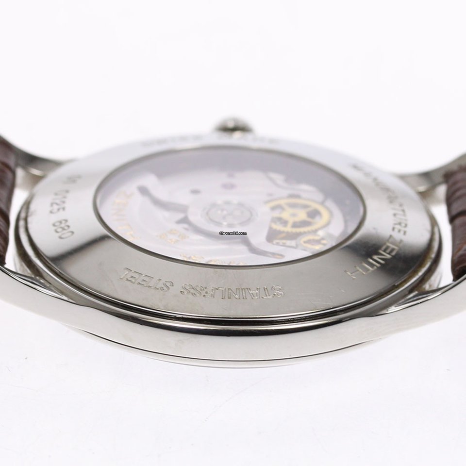 IMG_9081 Zenith Mens watch Unisex Automatic Steel 01.0125.680 Replica 5