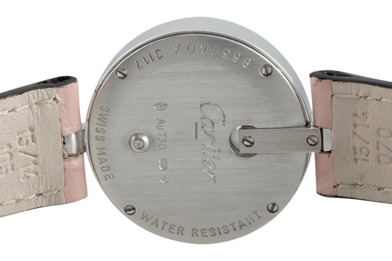 IMG_9081 Cartier Captive de Cartier Womens watch Quartz White gold 3117 Replica 5