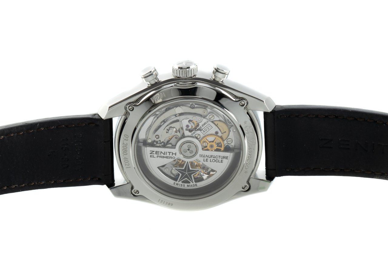 Zenith El Primero Mens watch Unisex Automatic Steel 03.2080.4021 Replica 5
