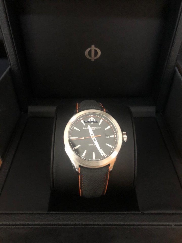 Baume & Mercier Clifton Mens watch Unisex Quartz Steel M0A10410 Replica 5