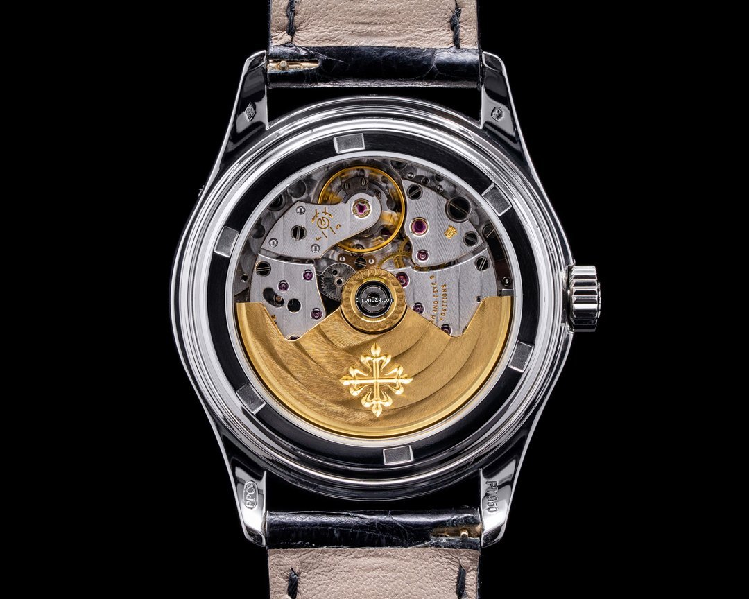 IMG_9081 Patek Philippe Annual Calendar Mens watch Unisex Automatic Platinum 5056P-001 Replica 5