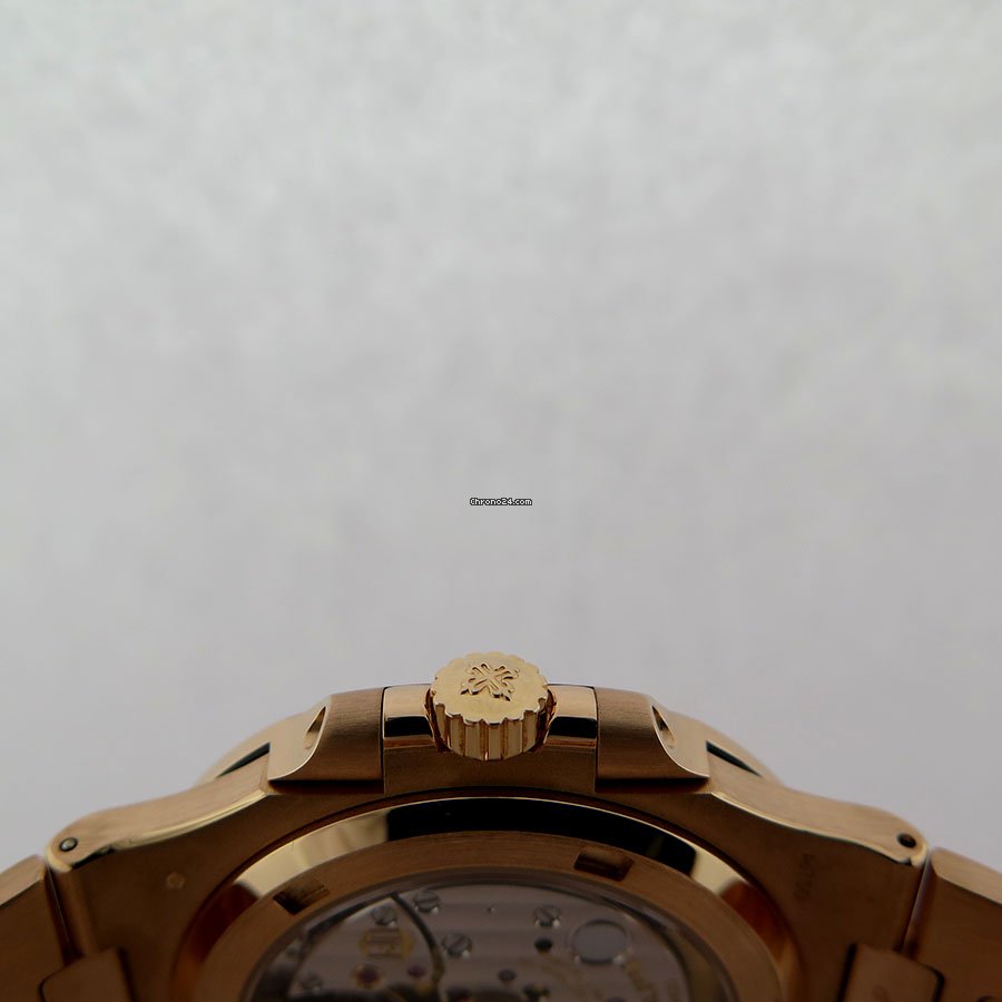 IMG_9081 Patek Philippe Nautilus Mens watch Unisex Automatic Rose gold 5711 1R Replica 5