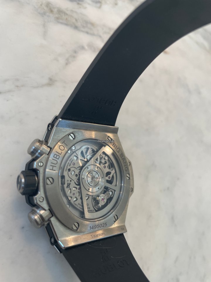 IMG_9081 Hublot Big Bang Unico Mens watch Unisex Automatic Titanium 441.NX.1170.RX.1104 Replica 5