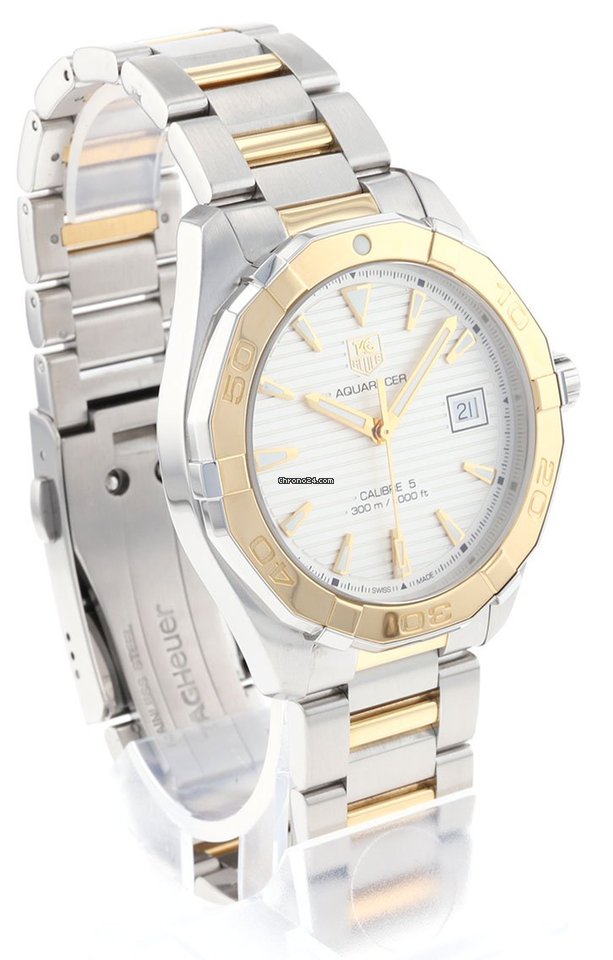 IMG_9081 TAG Heuer Aquaracer 300M Mens watch Unisex Automatic Gold Steel WAY2151.BD0912 Replica 5