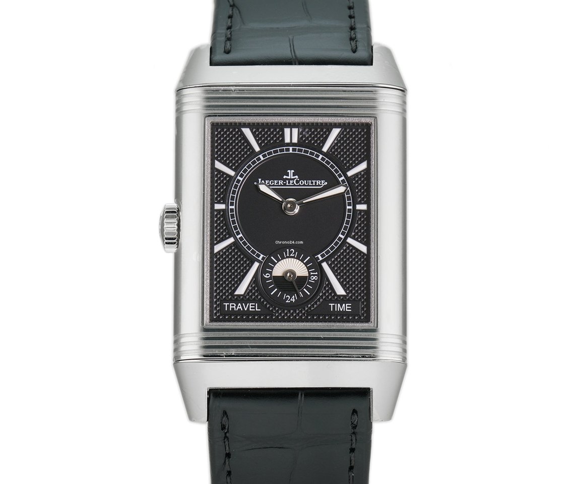 IMG_9081 Jaeger-LeCoultre Reverso Duoface Manual winding Steel 2458420 Replica 5