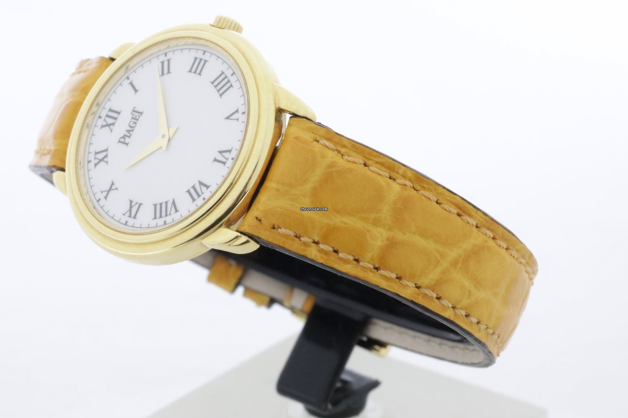 IMG_9081 Piaget Mens watch Unisex Manual winding Yellow gold 9968 Replica 5