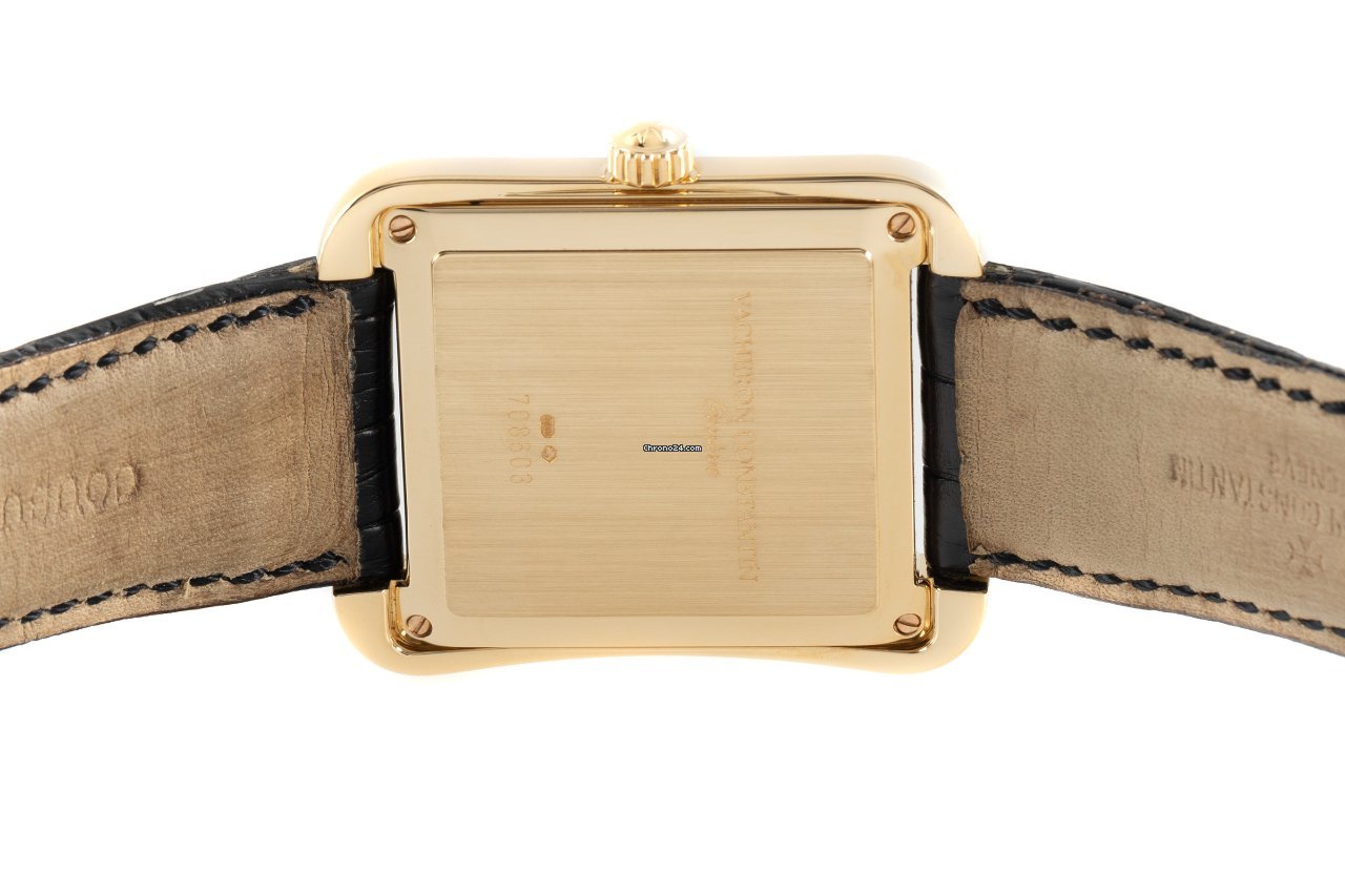 IMG_9081 Vacheron Constantin Historiques Mens watch Unisex Automatic Yellow gold 42100 000J Replica 5