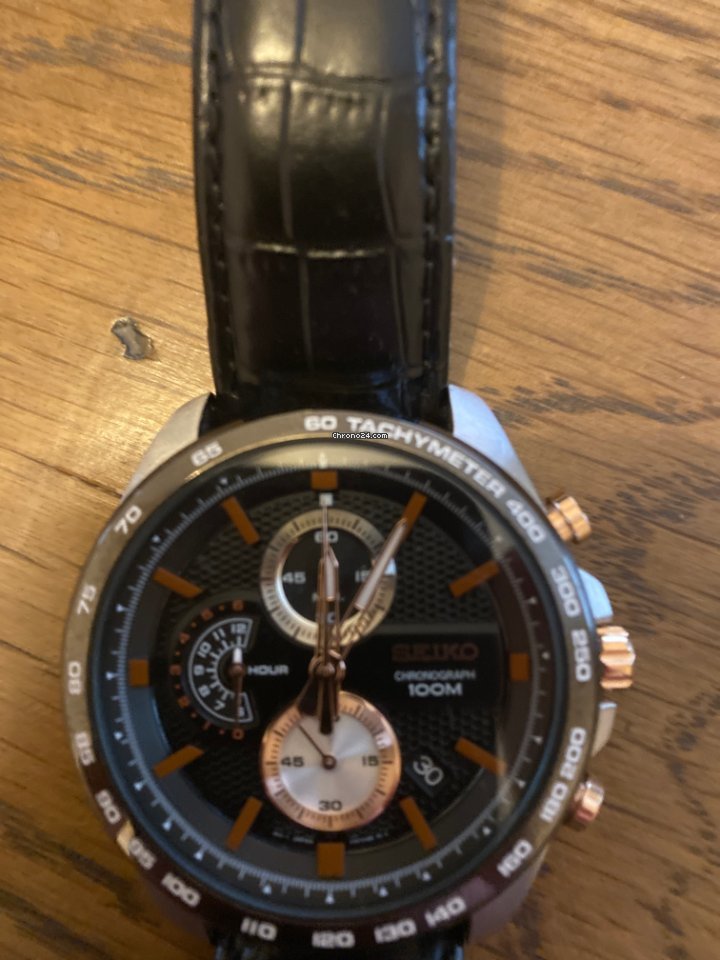 IMG_9081 Seiko Mens watch Unisex Quartz Steel SSB265P1 Replica 5