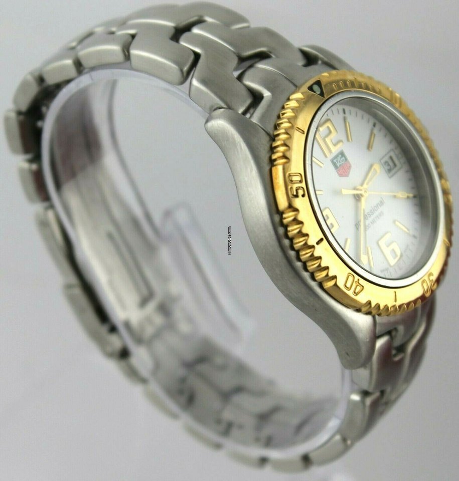 IMG_9081 TAG Heuer Link Quartz Mens watch Unisex Quartz Gold Steel WT1250.BD0555 Replica 5