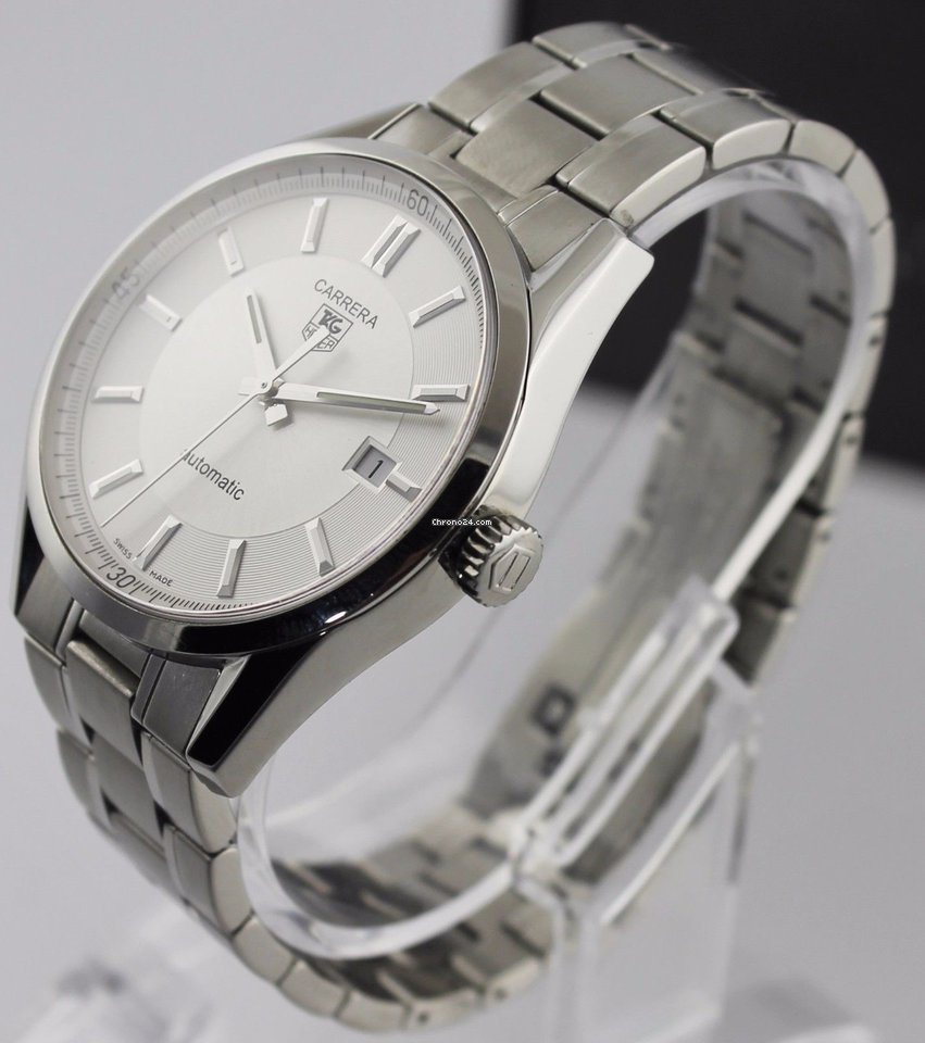 TAG Heuer Carrera Calibre 5 Automatic Steel WV211A-BA0787 Replica 5