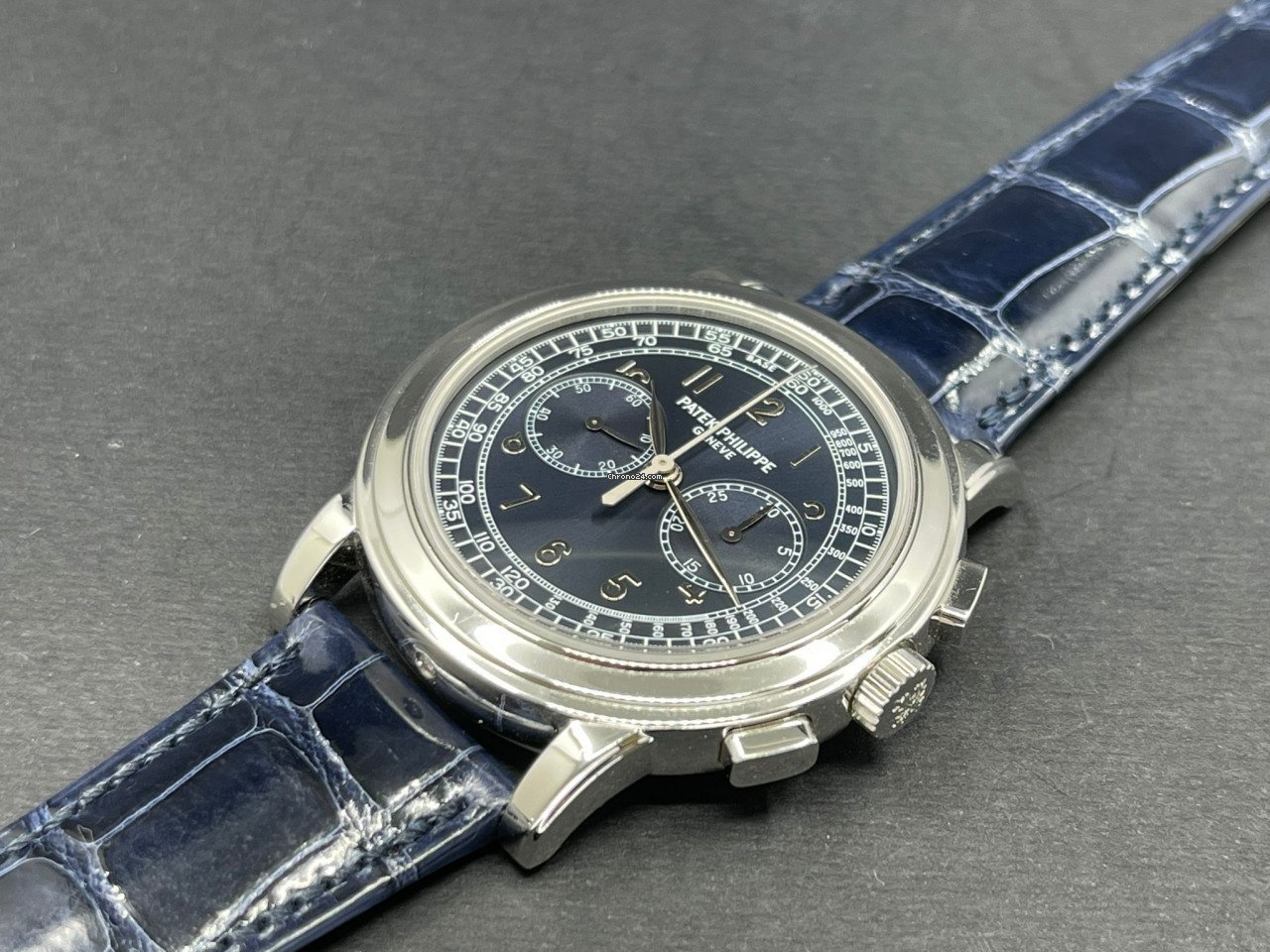 IMG_9081 Patek Philippe Chronograph Manual winding Platinum 5070P-001 Replica 5