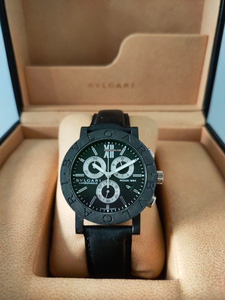 IMG_9081 Bulgari Bulgari Quartz Carbon BB38CLCH Replica 5