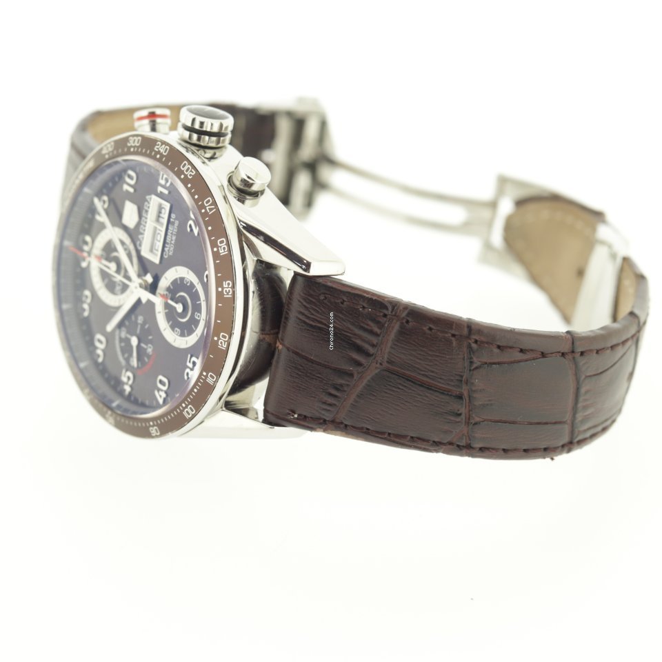 IMG_9081 TAG Heuer Carrera Calibre 16 Mens watch Unisex Automatic Steel CV2A1S.FC6236 Replica 5