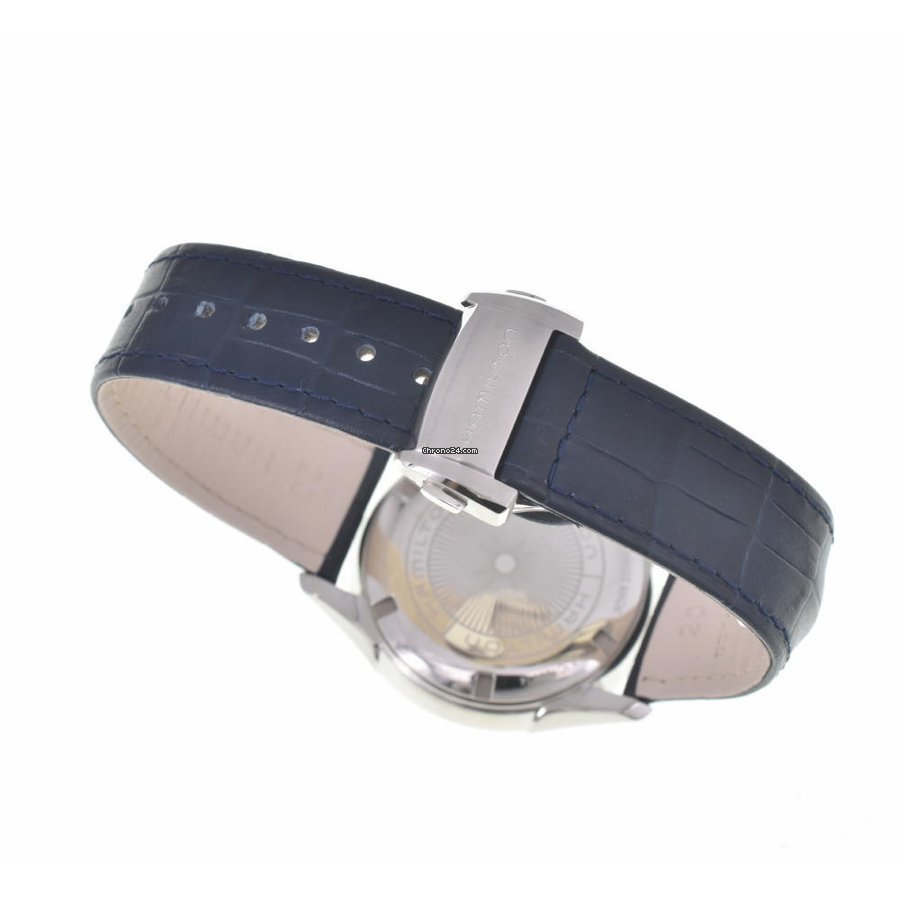Hamilton Jazzmaster Mens watch Unisex Quartz Steel H324510.H32451641 Replica 5