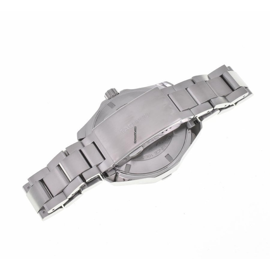 IMG_9081 TAG Heuer Aquaracer Mens watch Unisex Quartz Steel WAY101C.BAO746 Replica 5