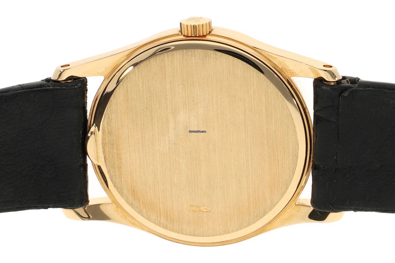 IMG_9081 Patek Philippe Calatrava Mens watch Unisex Manual winding Yellow gold 3796 D Replica 5