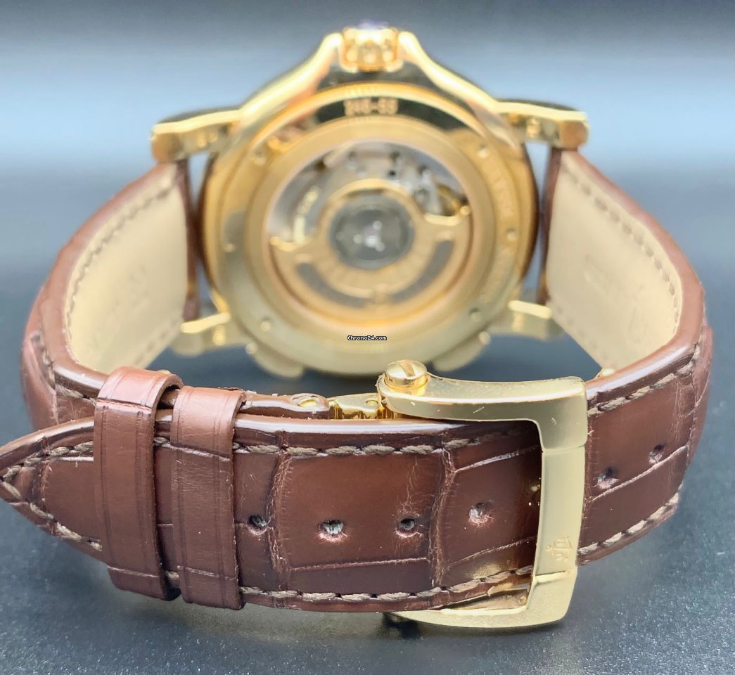 Ulysse Nardin Dual Time Mens watch Unisex Automatic Rose gold 246-55 31 Replica 5