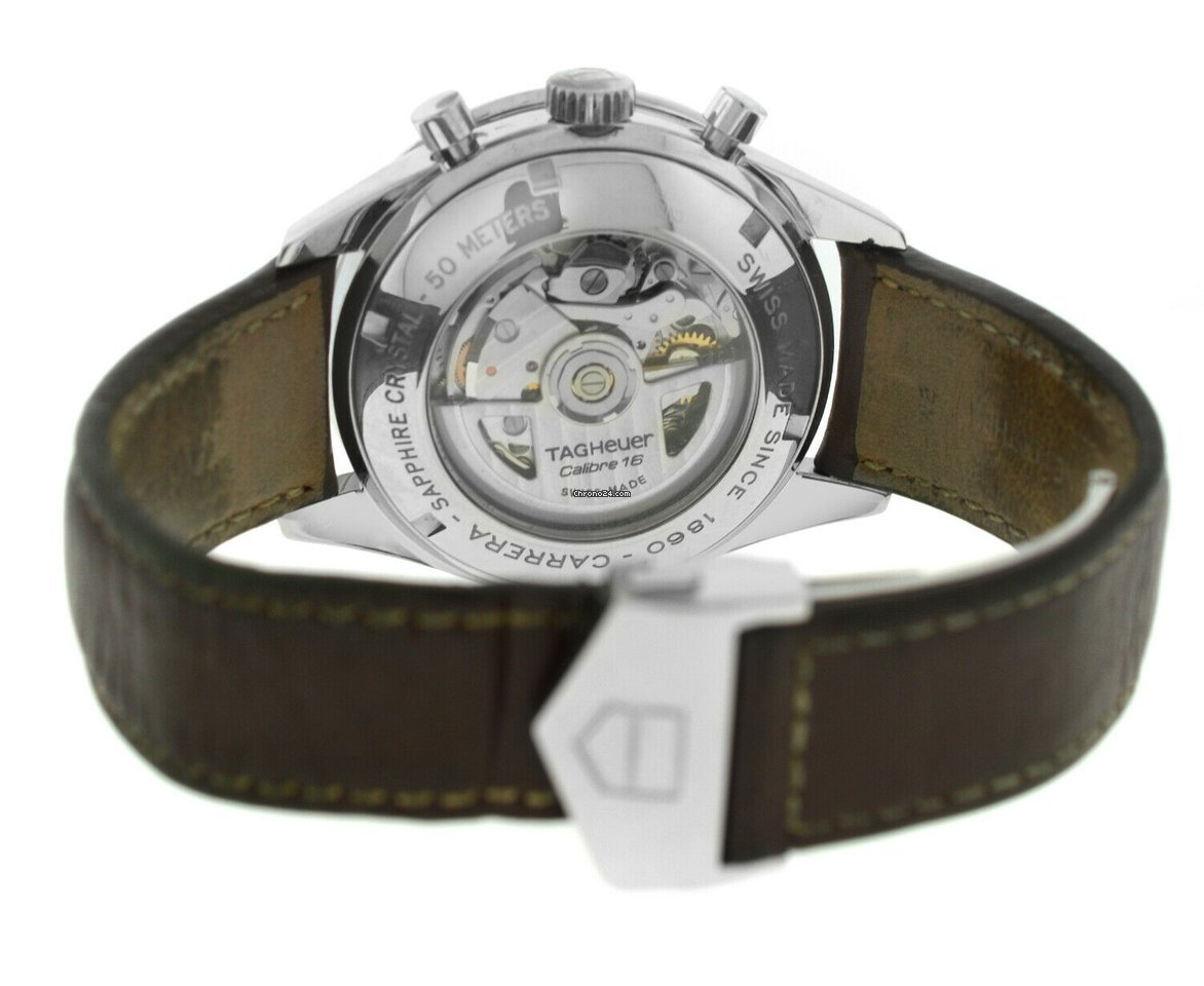 IMG_9081 TAG Heuer Carrera Calibre 16 Mens watch Unisex Automatic Steel CV2013.FC6234 Replica 5
