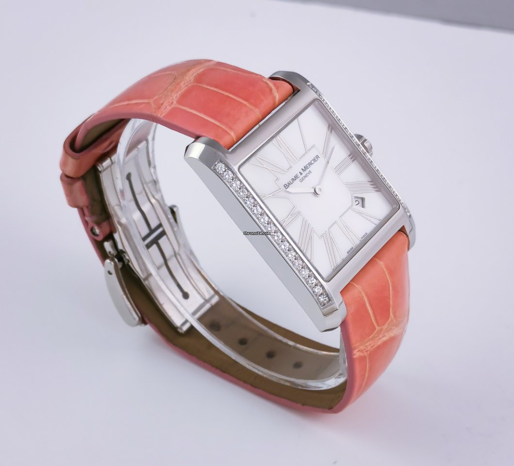 IMG_9081 Baume & Mercier Hampton Womens watch Quartz Steel 10023 Replica 5
