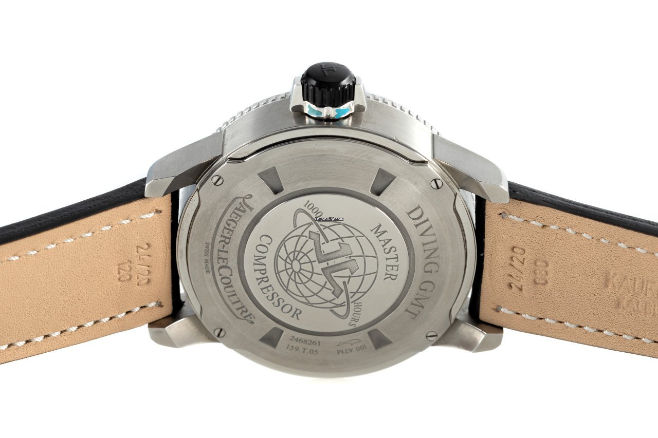 IMG_9081 Jaeger-LeCoultre Master Compressor Diving GMT Mens watch Unisex Automatic Titanium 159.T.05 Replica 5