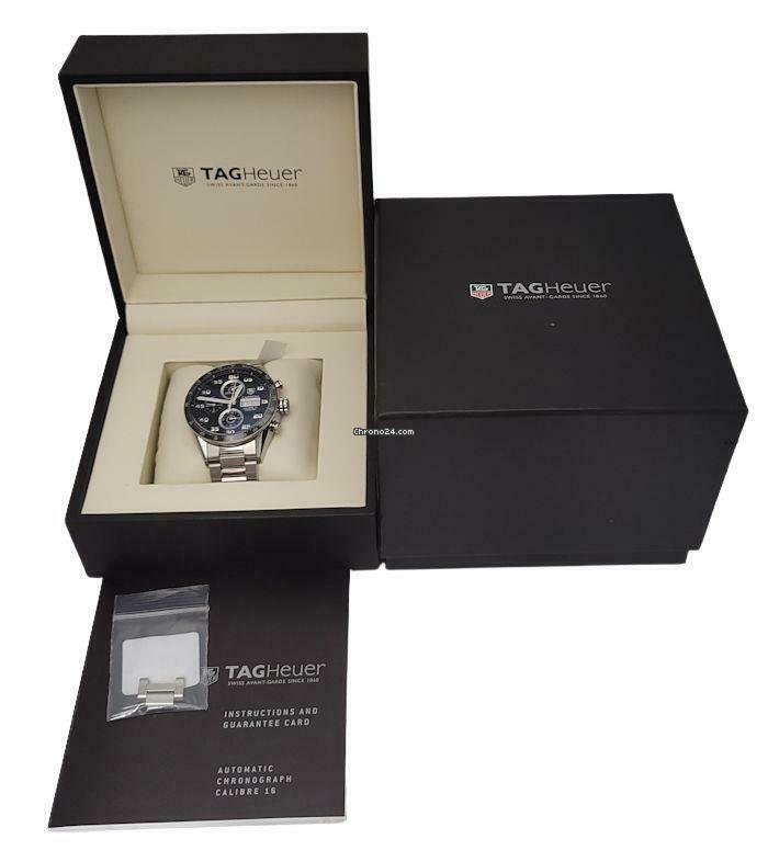IMG_9081 TAG Heuer Carrera Calibre 16 Automatic Steel CV2A1R Replica 5
