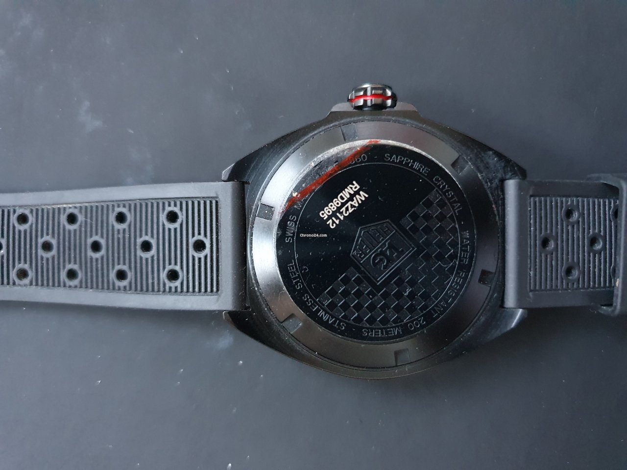 IMG_9081 TAG Heuer Formula 1 Calibre 6 Mens watch Unisex Automatic Steel WAZ2112.FT8023 Replica 5