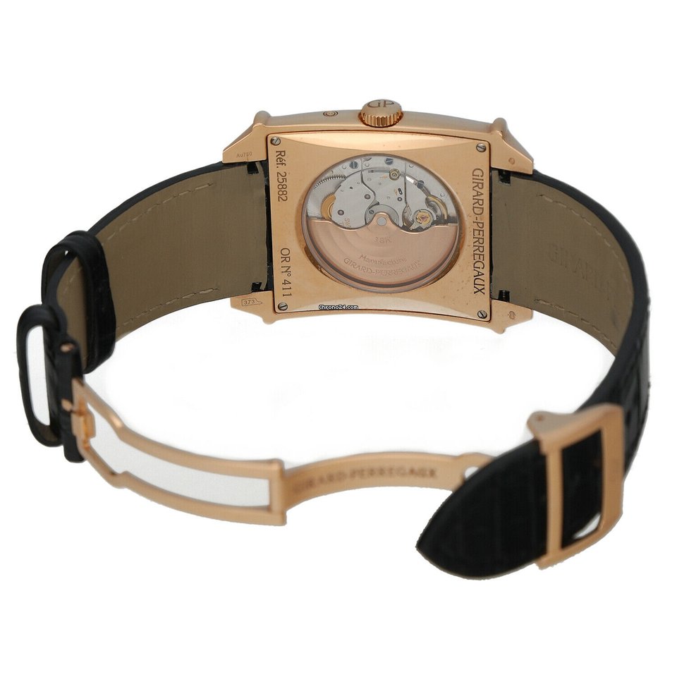 Girard Perregaux Vintage 1945 Mens watch Unisex Automatic Rose gold 25882-52-222-BB6B Replica 5