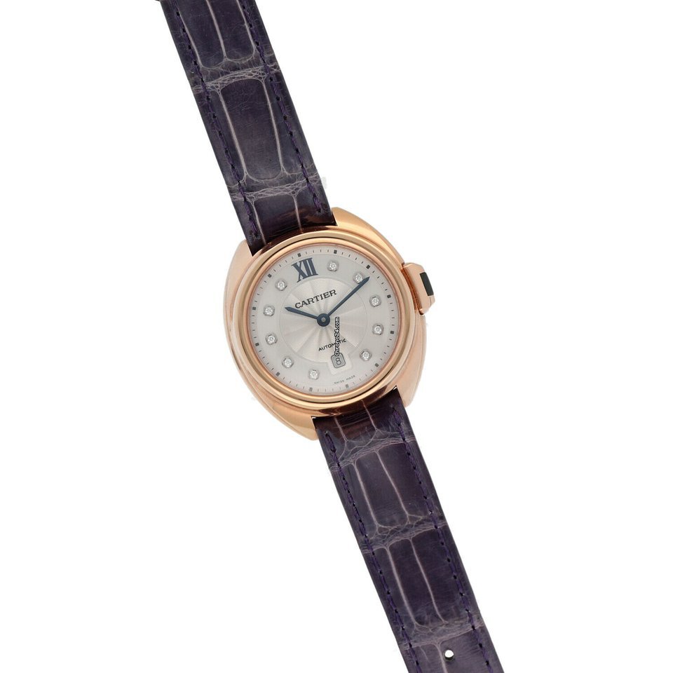Cartier Cle de Cartier Automatic Rose gold 3947 Replica 5