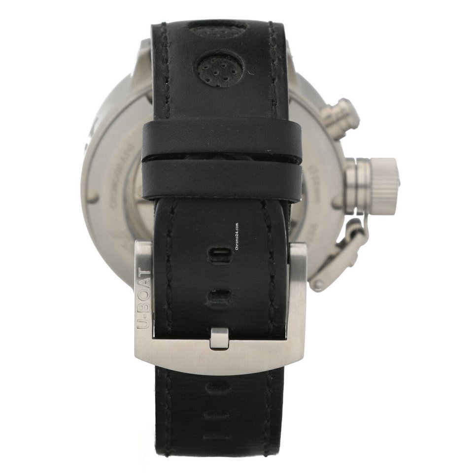 U-Boat Flightdeck Automatic Steel U-7750 50 135.6119 Replica 5