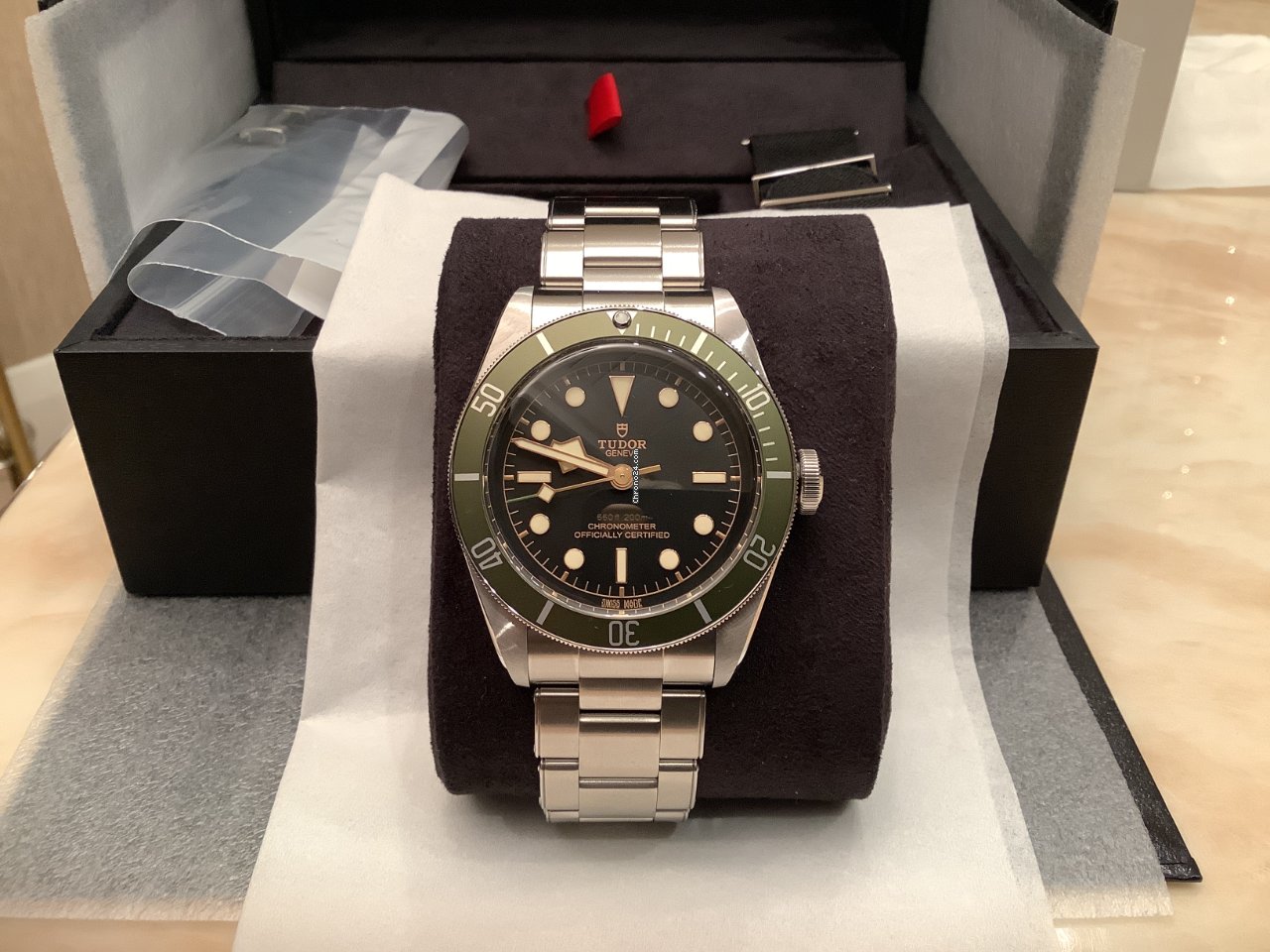 IMG_9081 Tudor Black Bay Mens watch Unisex Automatic Steel 79230G. Harrods Replica 5