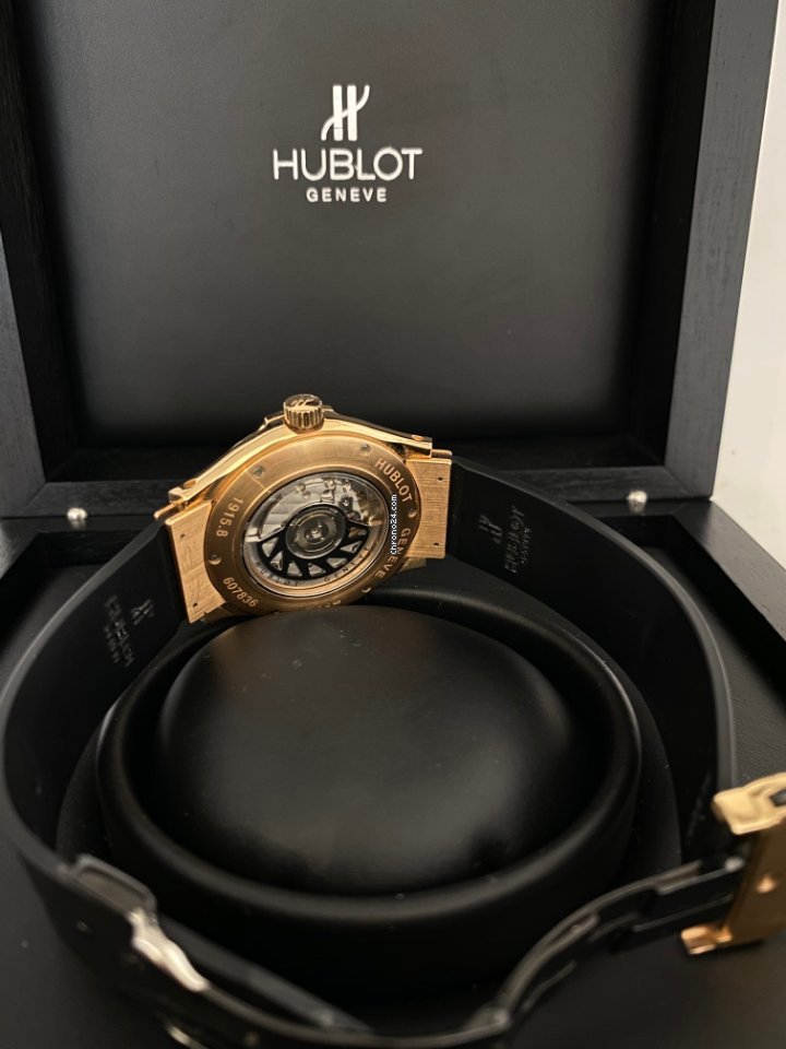 IMG_9081 Hublot Classic Fusion 45, 42, 38, 33 mm Mens watch Unisex Automatic Rose gold 1915.8 Replica 5
