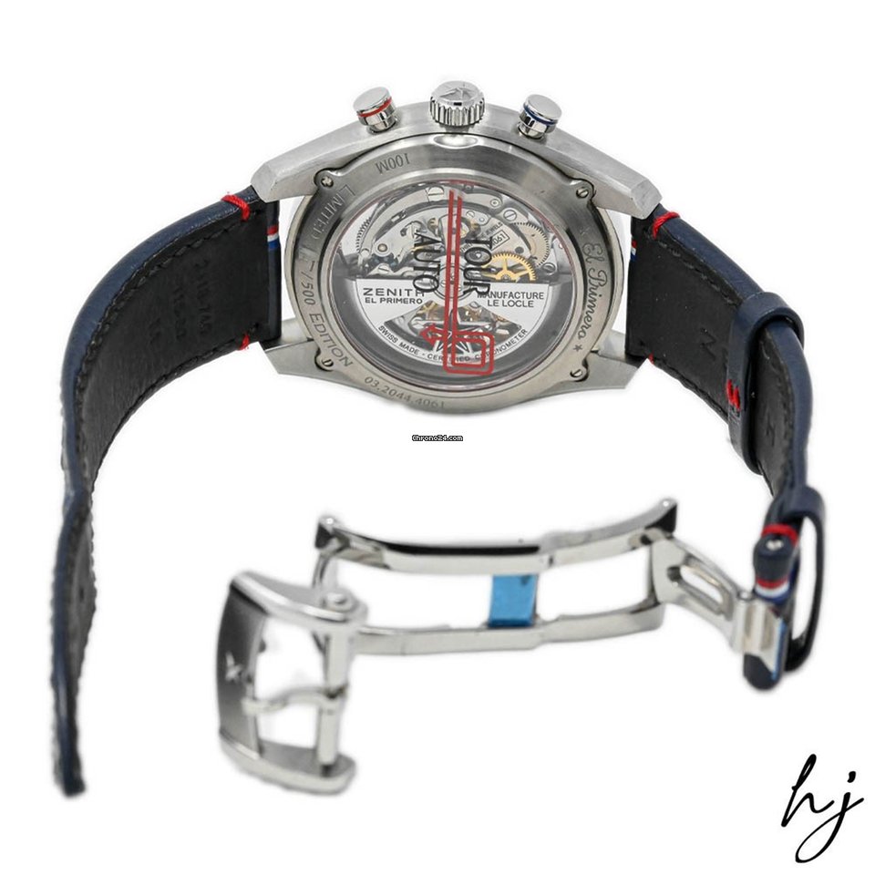 Zenith El Primero Chronomaster Mens watch Unisex Automatic Steel 03.2044.4061 01.C746 Replica 5