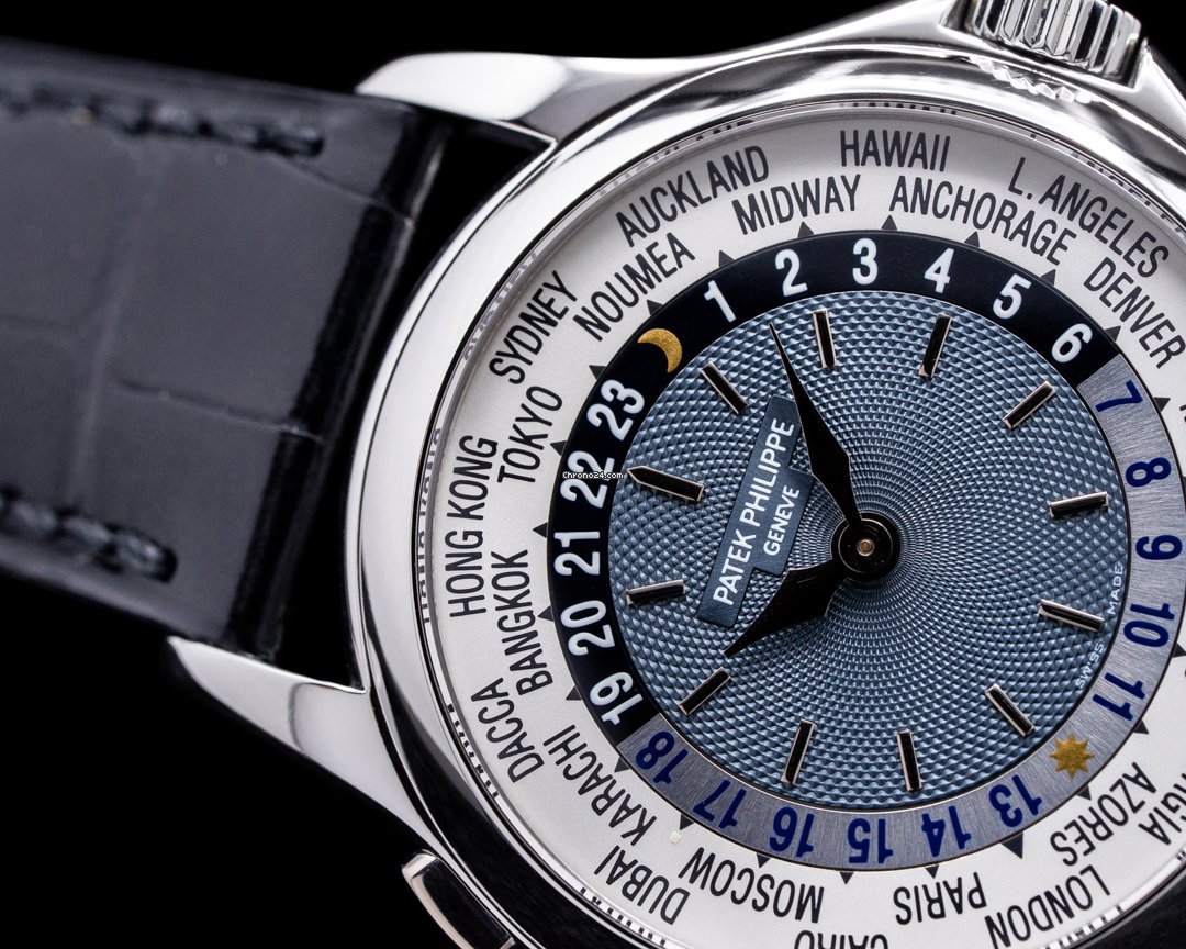 IMG_9081 Patek Philippe World Time Mens watch Unisex Automatic Platinum 5110P-001 Replica 5