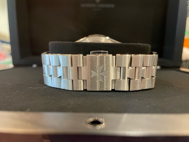 IMG_9081 Vacheron Constantin Overseas Mens watch Unisex Automatic White gold 4300V 120G-B945 Replica 5