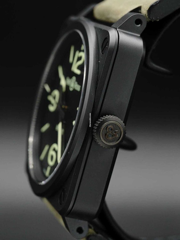 Bell & Ross BR 03-92 Ceramic Mens watch Unisex Automatic Ceramic BR0392-BL3-CE SCA Replica 5