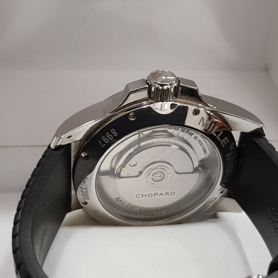 IMG_9081 Chopard Mille Miglia Mens watch Unisex Automatic Steel 168514-3001 Replica 5