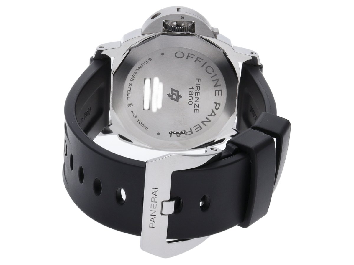 IMG_9081 Panerai Luminor Marina Mens watch Unisex Manual winding Steel PAM00777 Replica 5