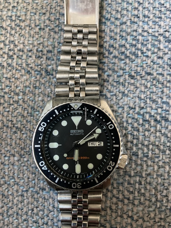 IMG_9081 Seiko Mens watch Unisex Automatic Steel 7S26-0020 Replica 5