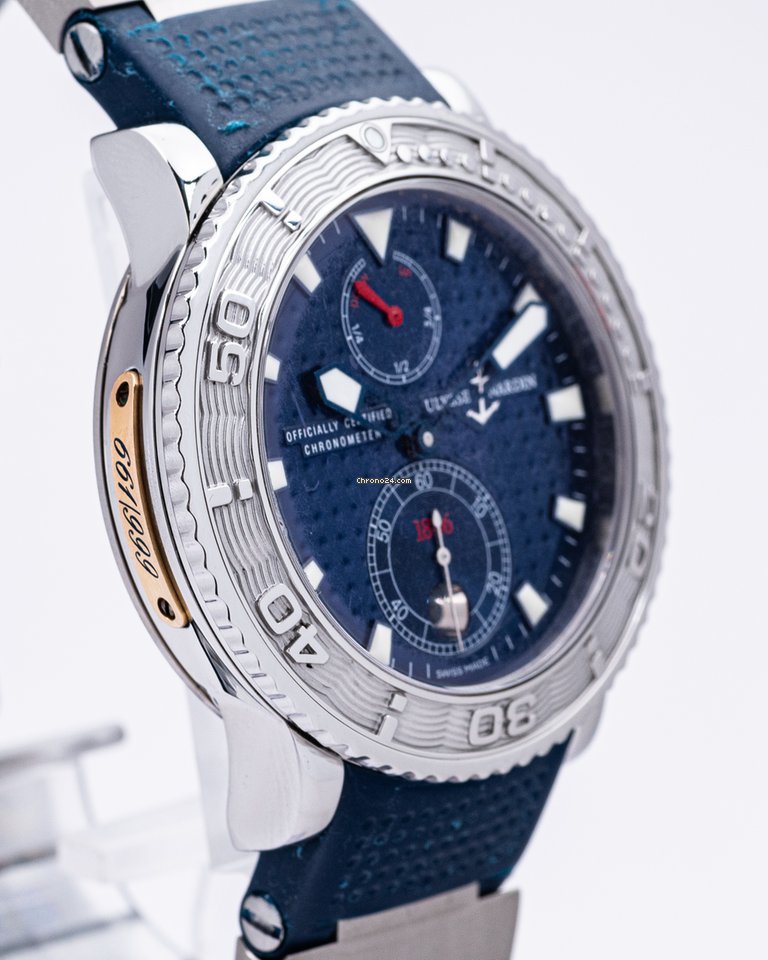 IMG_9081 Ulysse Nardin Mens watch Unisex Automatic Steel 263-58LE-3 Replica 5