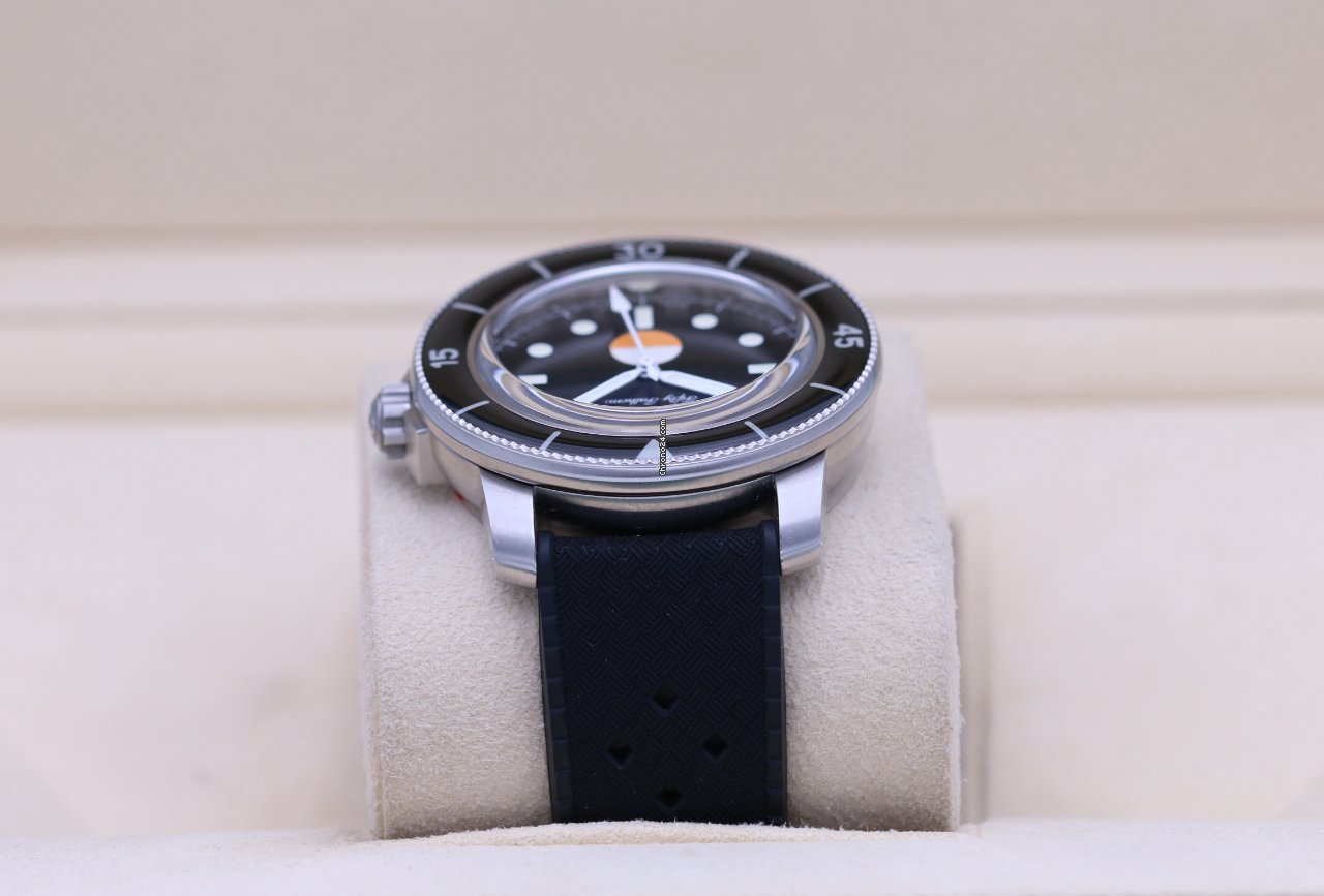 IMG_9081 Blancpain Fifty Fathoms Mens watch Unisex Automatic Steel 5008-11B30-NABA Replica 5