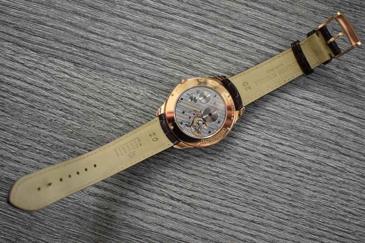 IMG_9081 Baume & Mercier Clifton Mens watch Unisex Manual winding Red gold 10060 Replica 5