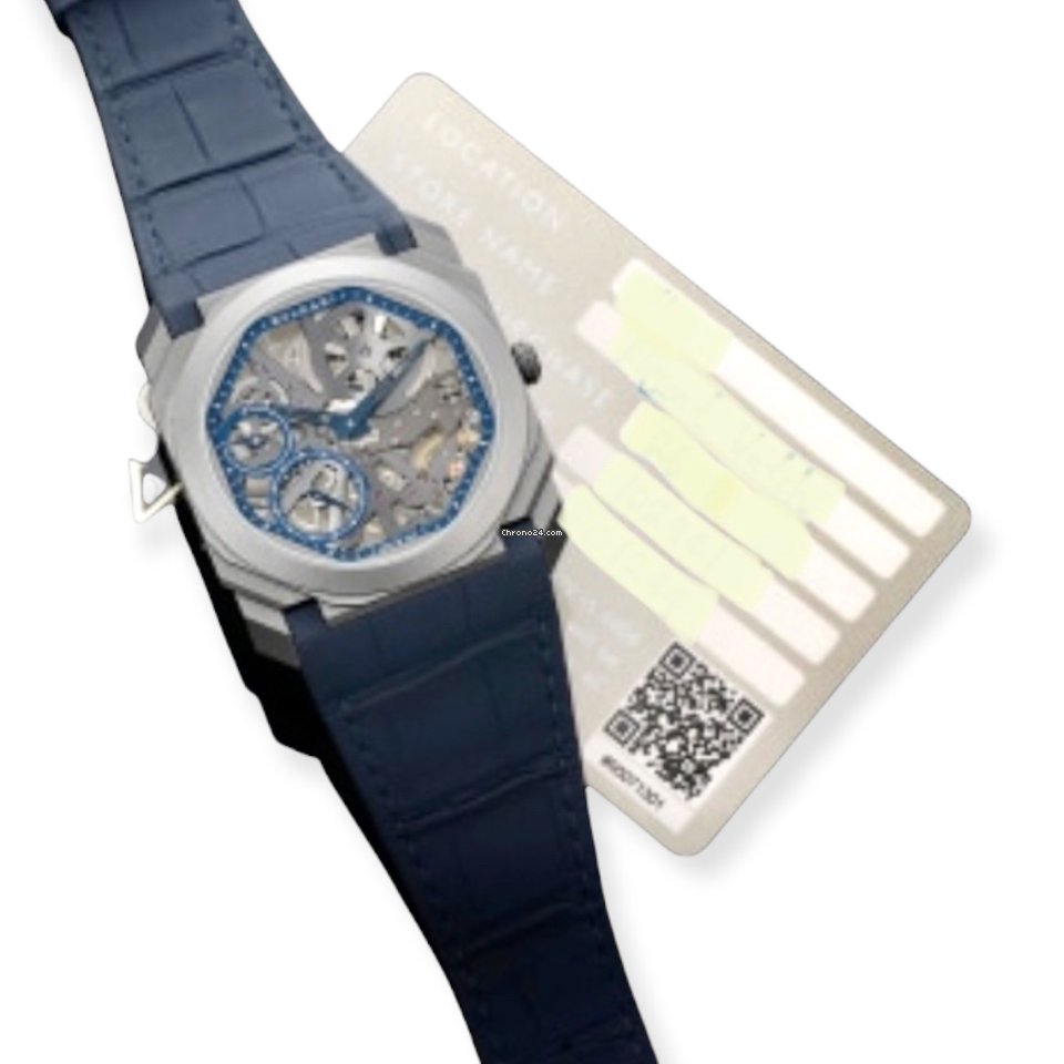 IMG_9081 Bulgari Octo Mens watch Unisex Manual winding Titanium 102941 Replica 5