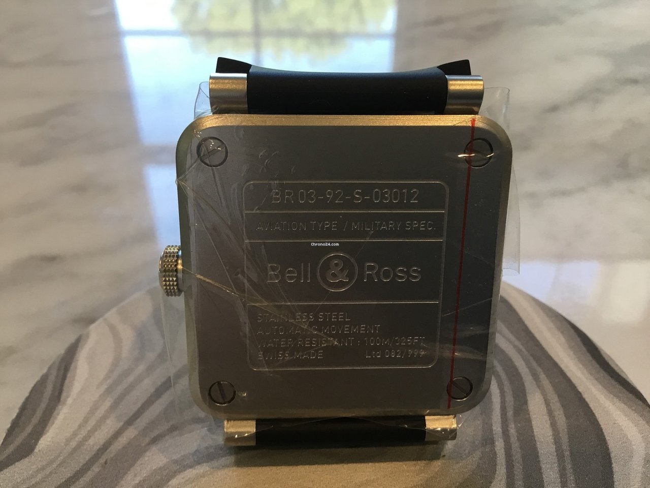 IMG_9081 Bell & Ross BR 03-92 Steel Mens watch Unisex Automatic Steel BR0392-GBL-ST SRB Replica 5